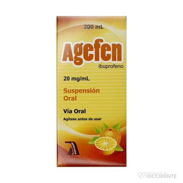 AGEFEN 100MG/5ML X 200ML SUSPENSION ORAL