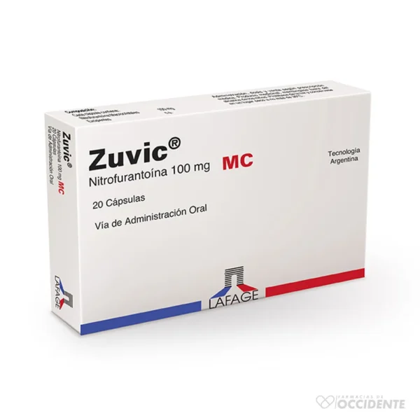 ZUVIC CAPSULAS 100MG X 20