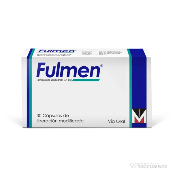 FULMEN L. P. CAPSULAS 0.4MG x 30