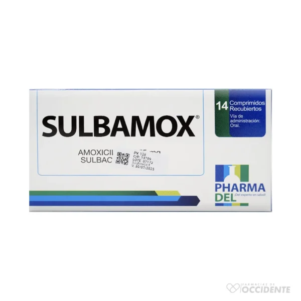 SULBAMOX TABLETAS 875/125MG x 14