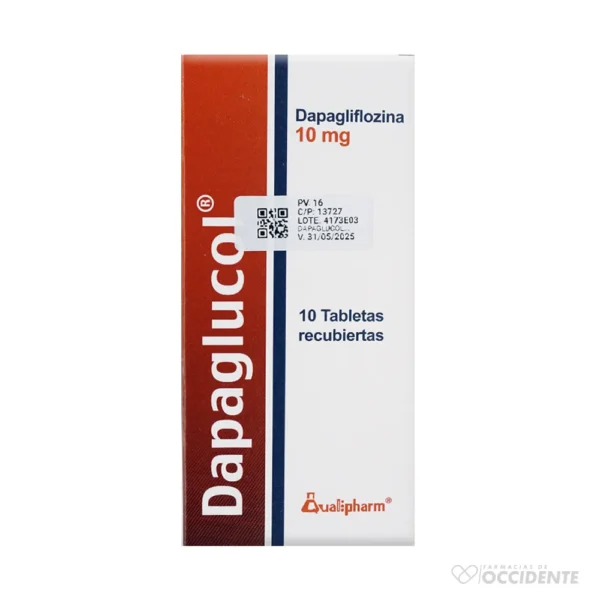 DAPAGLUCOL TABLETAS 10MG X 10