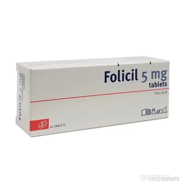 FOLICIL 5 MG X 60 COMPRIMIDOS