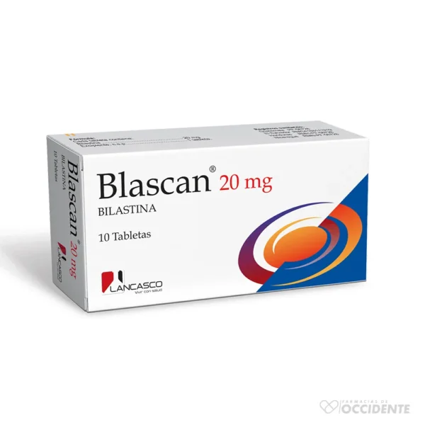 BLASCAN TABLETAS 20MG X 10