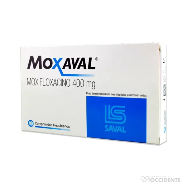 MOXAVAL COMPRIMIDOS 400MG X 10