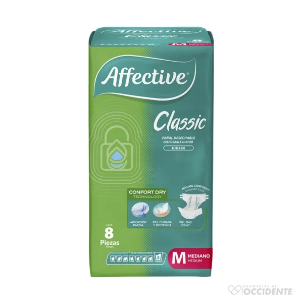 AFFECTIVE CLASSIC MEDIANO X 1 (BOLSA 8 UNIDADES)