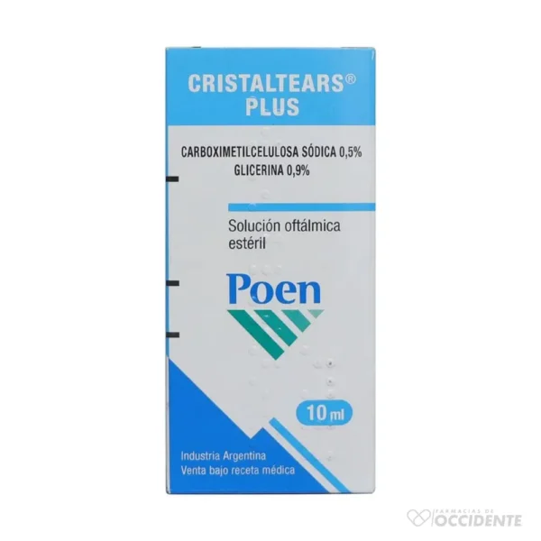 CRISTALTEARS PLUS 0.5%/0.9% X 10 ML