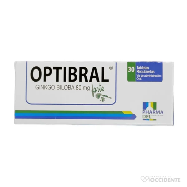 OPTIBRAL FORTE TABLETAS 80MG X 10 (CAJA DE 3 BLISTER)