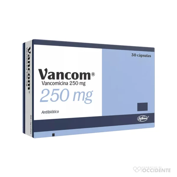 VANCOM 250MG TABLETAS X 30