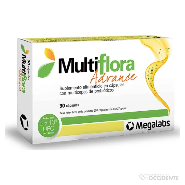 MULTIFLORA ADVANCE X 30 CAPSULAS