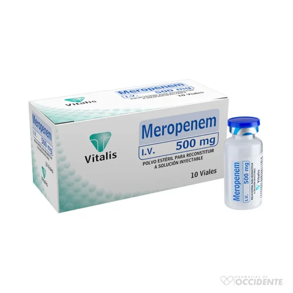 MEROPENEM VIAL 500MG (VITALIS)