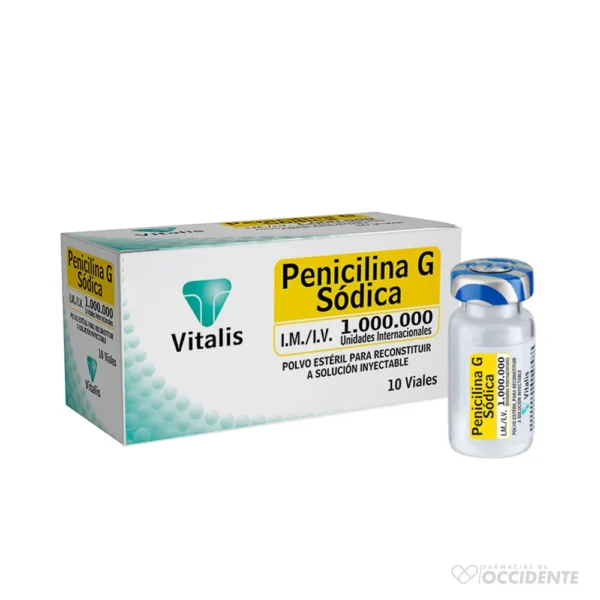 PENICILINA G. SODICA 1M UI VIAL IM/IV. VITALIS