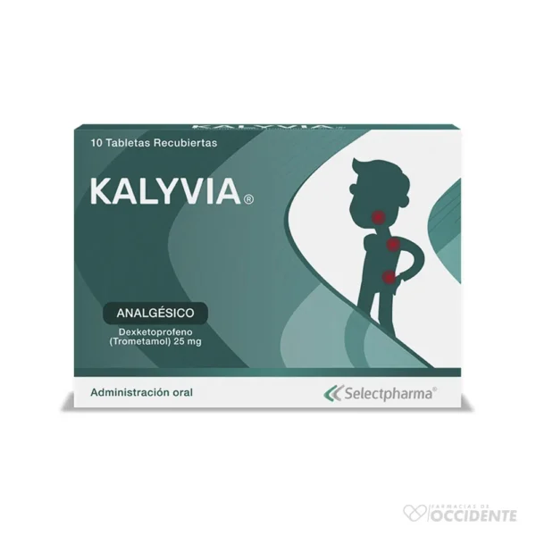 KALYVIA 25MG TABLETAS RECUBIERTAS X 10