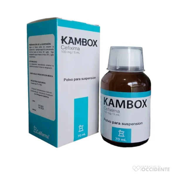 KAMBOX 100MG/5ML POLVO PARA SUSP. X 70ML