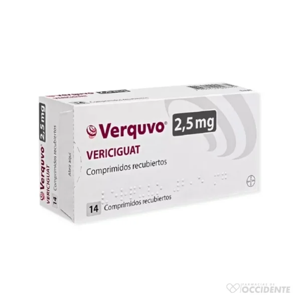 VERQUVO 2.5MG COMPRIMIDOS X 14