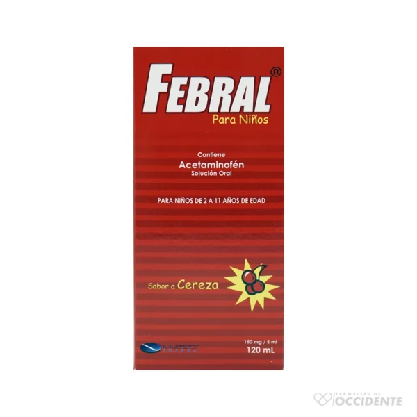 FEBRAL 150MG/5ML SUSPENSION X 120ML