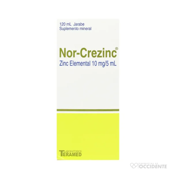 NOR-CREZINC JARABE X 120ML