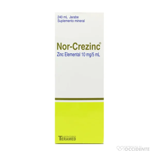 NOR-CREZINC JARABE X 240ML