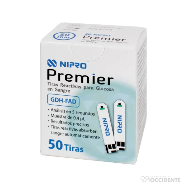 TIRAS PREMIER NIPRO X 50