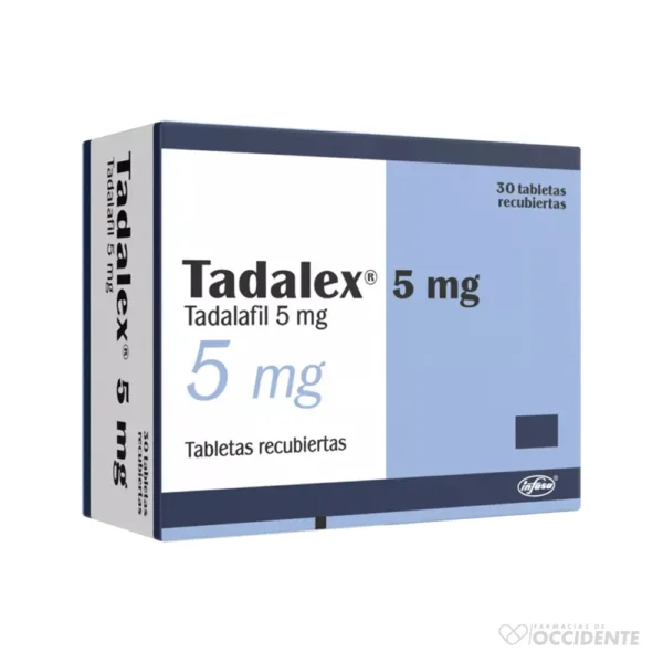 TADALEX TABLETAS 5 MG X 30