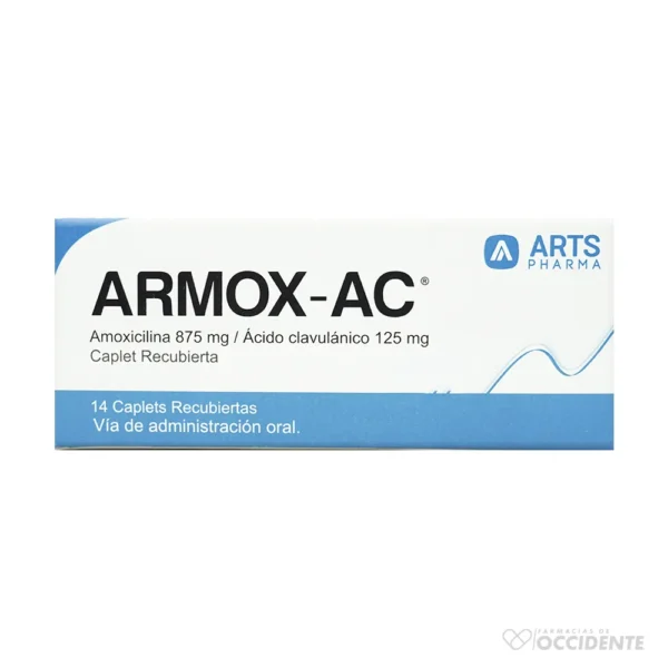 ARMOX-AC 875MG/125MG TABLETAS X 14