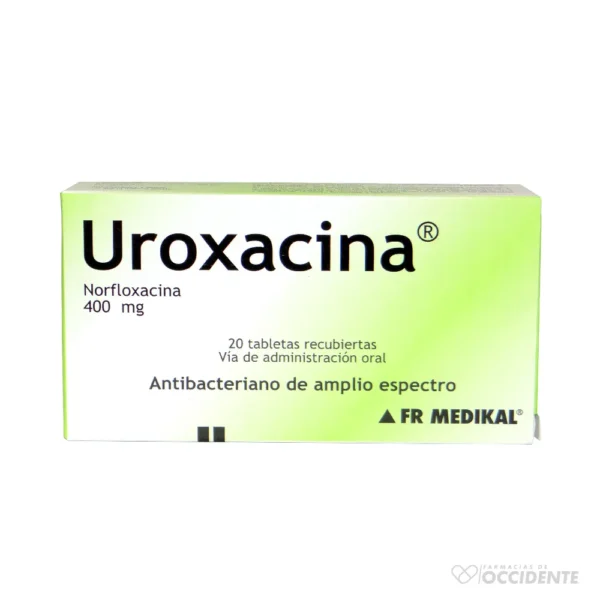 UROXACINA 400MG TABLETAS X 20