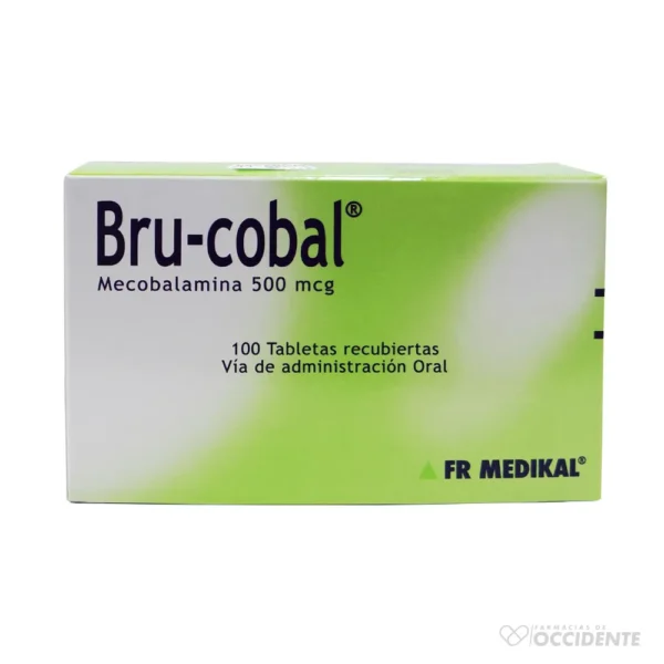 BRU-COBAL 500MCG AMPOLLA