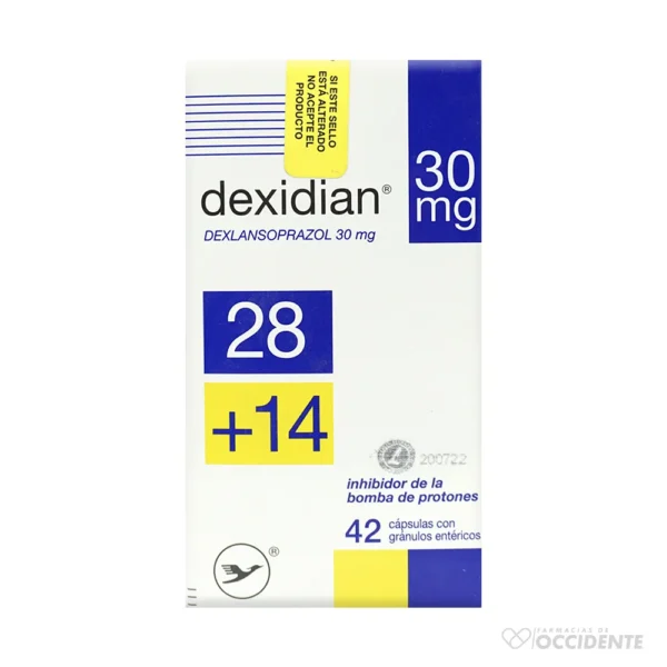 DEXIDIAN 30MG CAPSULAS X 28 14