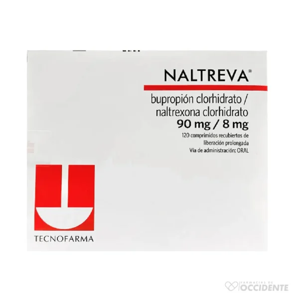 NALTREVA 90/8MG COMPRIMIDOS X 120