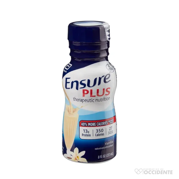 ENSURE LIQ PLUS VAINILLA X 8 OZ Envase Plastico