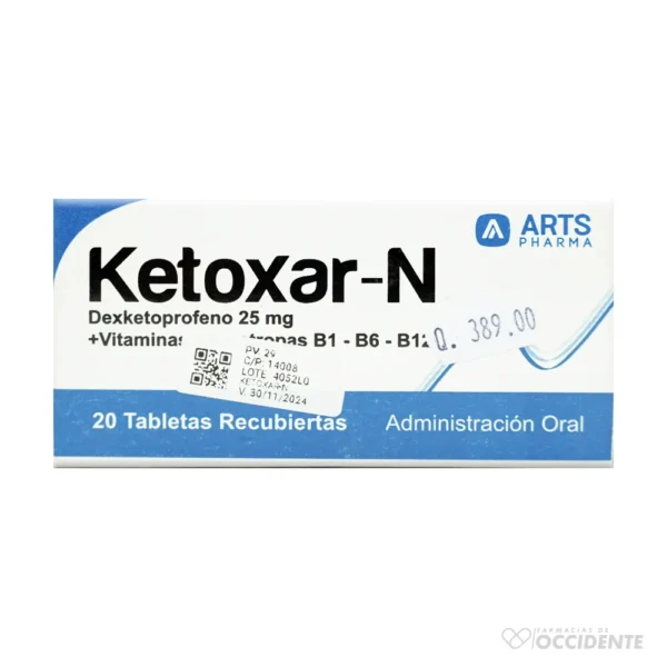 KETOXAR-N TABLETAS X 20