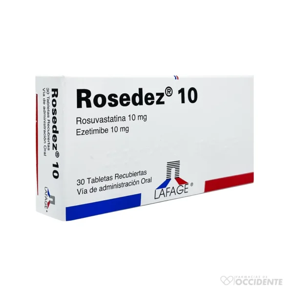 ROSEDEZ 10MG/10MG TABLETAS X 30