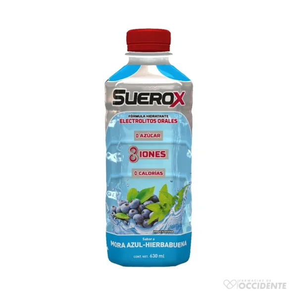 SUEROX FRESA MORA AZUL X 630ML