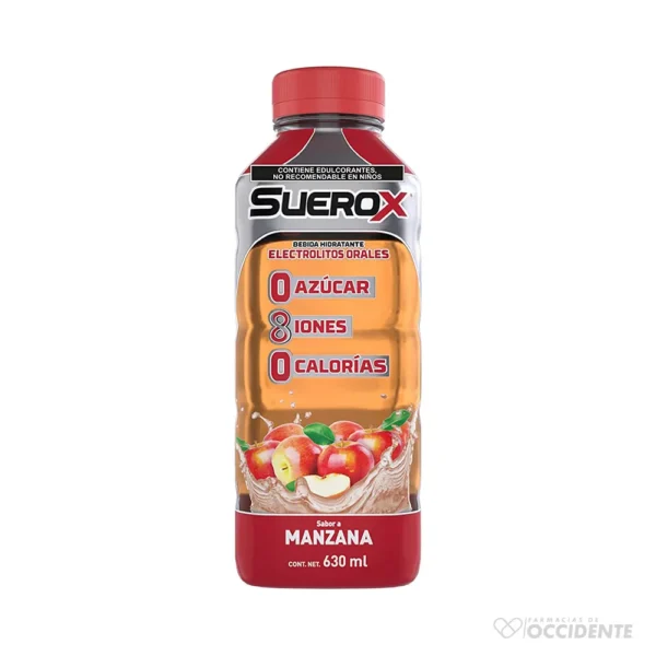 SUEROX FRESA MANZANA X 630ML