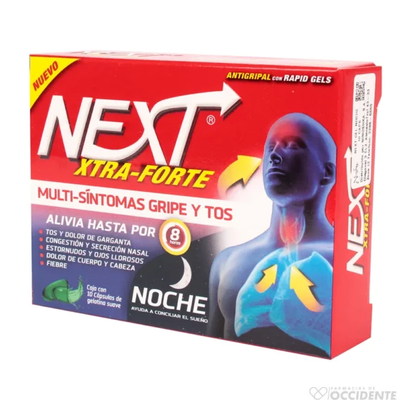 NEXT GEL NOCHE CAPSULAS X 1 (CAJA DE 40)