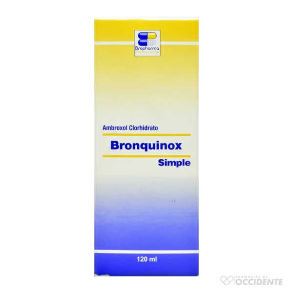 BRONQUINOX SIMPLE JARABE 15MG x 120ML