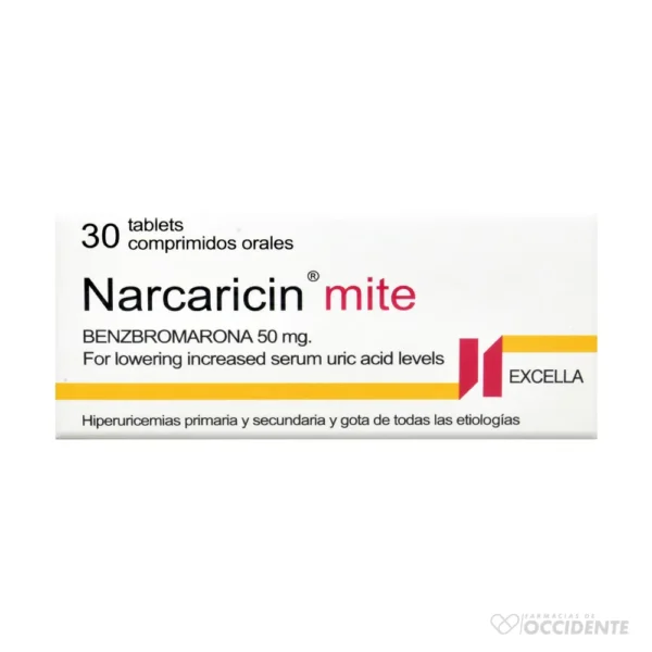 NARCARICIN MITE TABLETAS X 30
