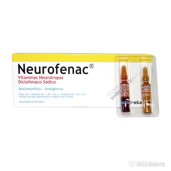 NEUROFENAC AMPOLLAS X 2