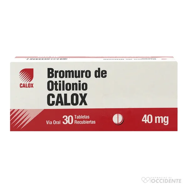 BROMURO DE OTILONIO TABS CALOX 40MG X 30