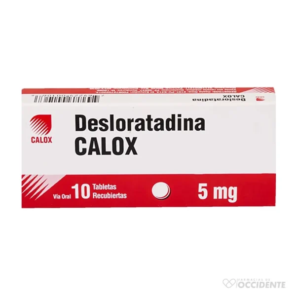 DESLORATADINA CALOX TABLETA 5MG x 10