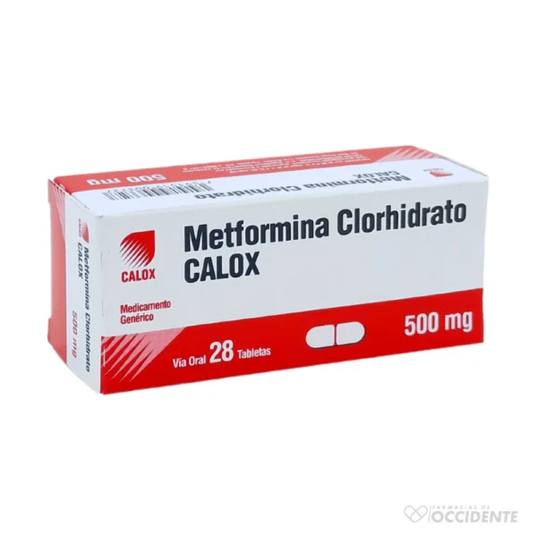 METFORMINA CALOX TABLETA 500 MG X 28 1 1