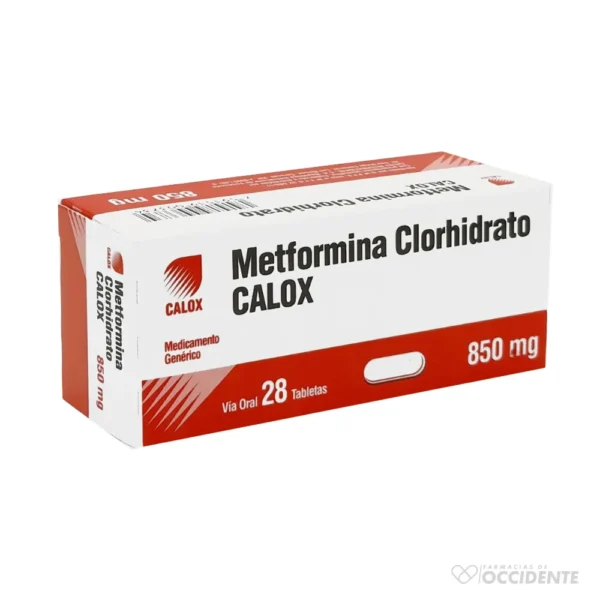 METFORMINA CALOX TABLETA 850MG X 28 1 1