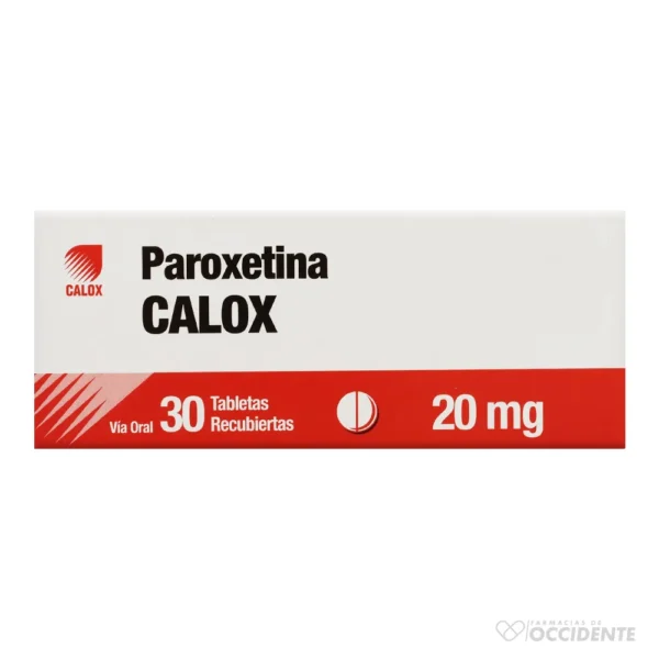 PAROXETINA CALOX TABLETA 20 MG X 30 Atado 1 1