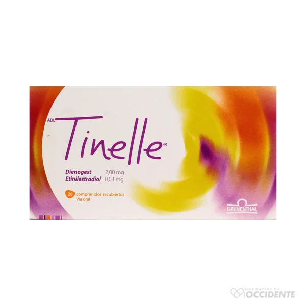 TINELLE * 28 COMPRIMIDOS RECUBIERT.