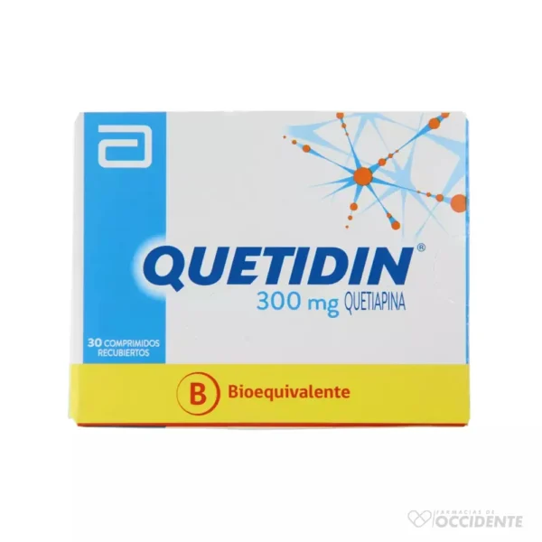 QUETIDIN COMPRIMIDOS 300MG X 30