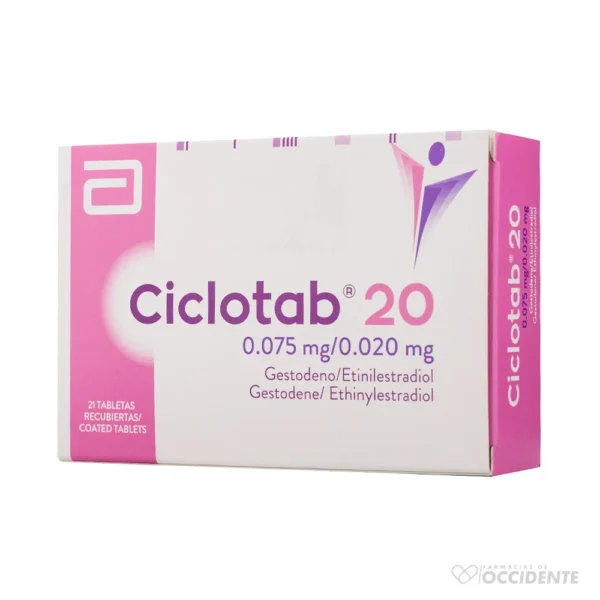 CICLOTAB 20 X 21 GRAGEAS