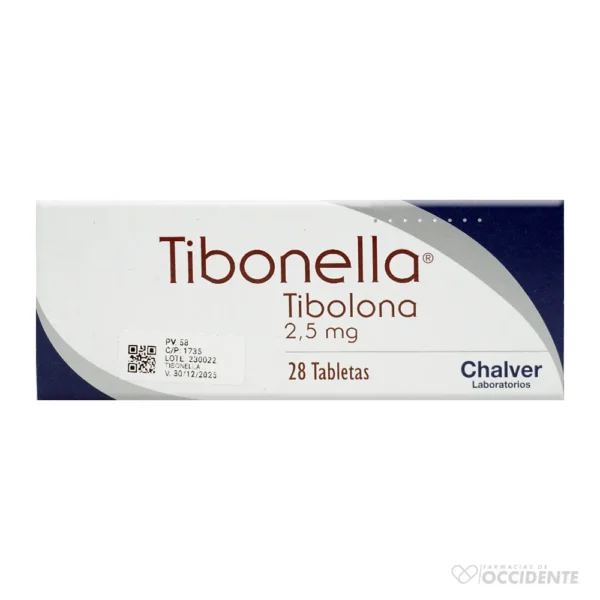 TIBONELLA TABLETAS 2.5MG X 28