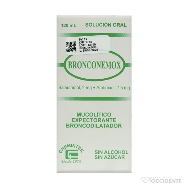 BRONCONEMOX FRASCO X 120ML