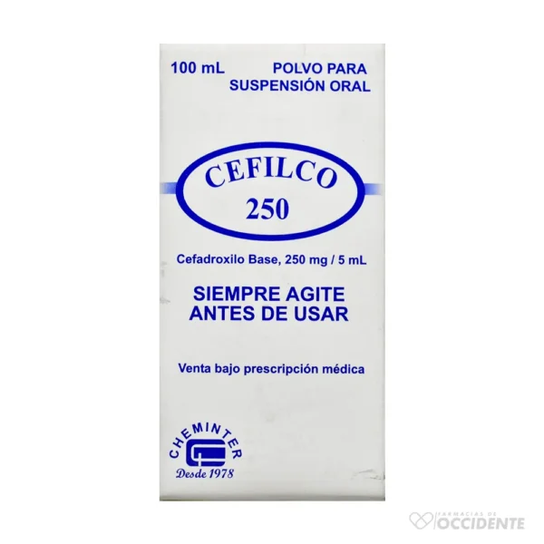 CEFILCO 250 MG SUSP. X 100 ML