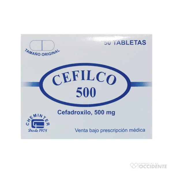 CEFILCO 500 MG X UNIDAD