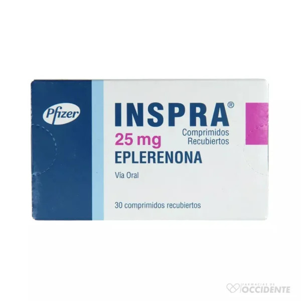 INSPRA TABLETAS 25MG X 30